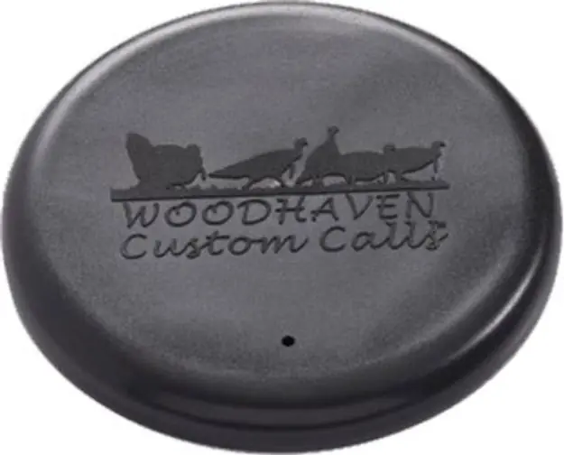 Woodhaven Custom Calls Surface Saver Lid Black For Pot Calls