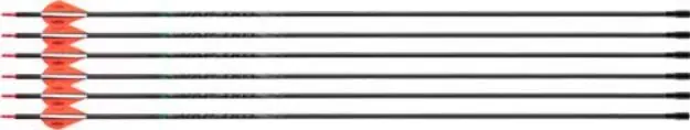 Victory Archery Vap Tko Gamer 400 Arrow Fletched 6Pk