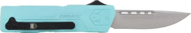 Cobratec Lightweight Otf Mint Blue 3.25" Drop Point