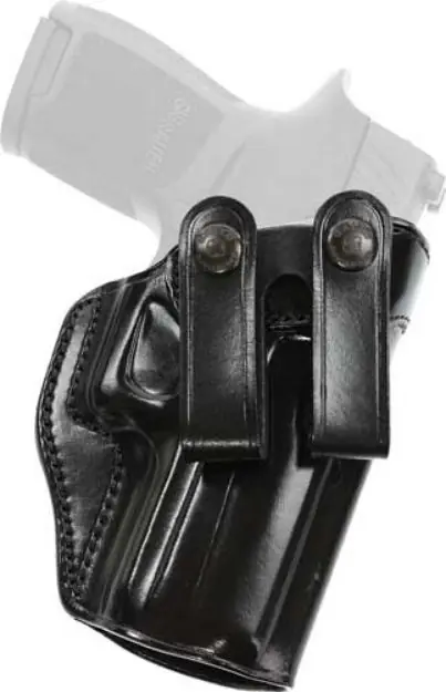Galco Summer Comfrt Inside Pnt Rh Leather S&W M&P 9/40C Blk<
