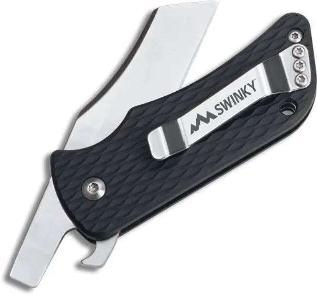 Outdoor Edge Swinky Edc Knife W/Bottle Opener & Pocket Clip<