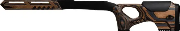 Woox Cobra Stock Ruger American Laminated Black/Brown