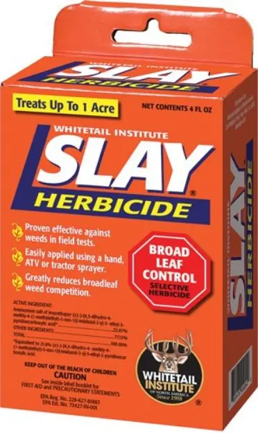 Whitetail Institute Herbicide Slay Broadleaf 4Oz 1Acre