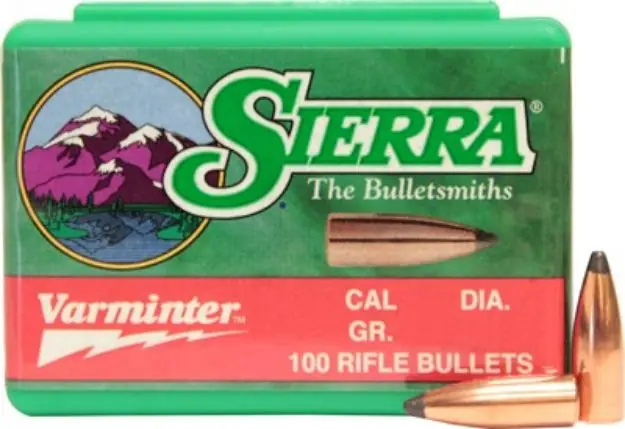 Sierra Bullets .22 Cal .224 55Gr Sp 100Ct !