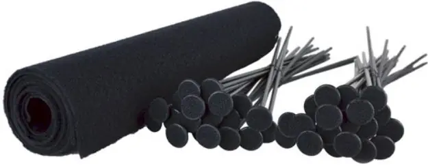Gss Large Rifle Rod Kit 40 Blk Rifle Rods .22 Cal 19"X45"