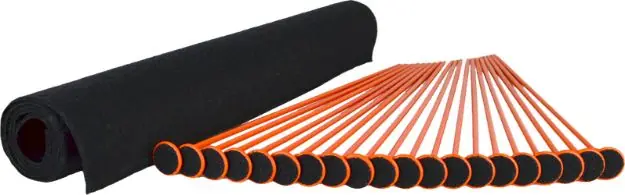 Gss Medium Rifle Rod Kit 20Org Rifle Rods .22 Cal 19"X30"