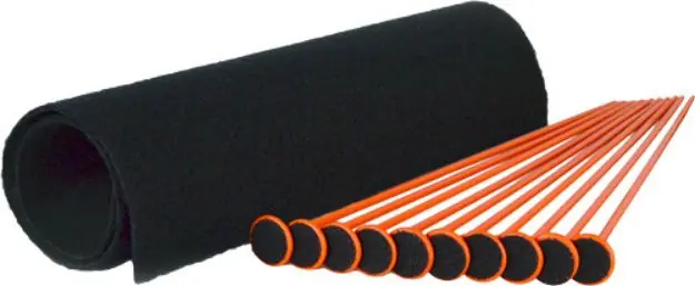Gss Small Rifle Rod Kit 10 Org Rifle Rods .22 Cal 19"X15"