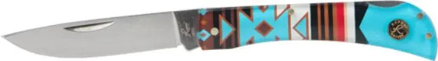 Abkt Roper Sunset Series #2 Western Lockback Single Blade