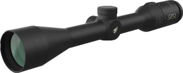 Gpo Scope Passion 3X 4-12X42 Plex 1" W/Custom Turret Rings<