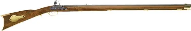 Traditions Dlx Kentucky Rifle 50 Cal Flintlock 33.5" Bl/Hdw