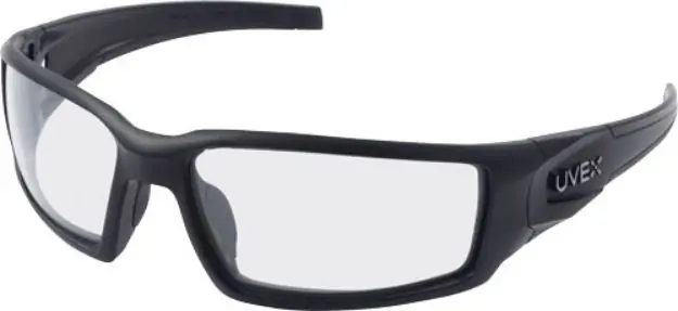 Howard Leight Hypershock Glasses Black Frame/Clear Lens