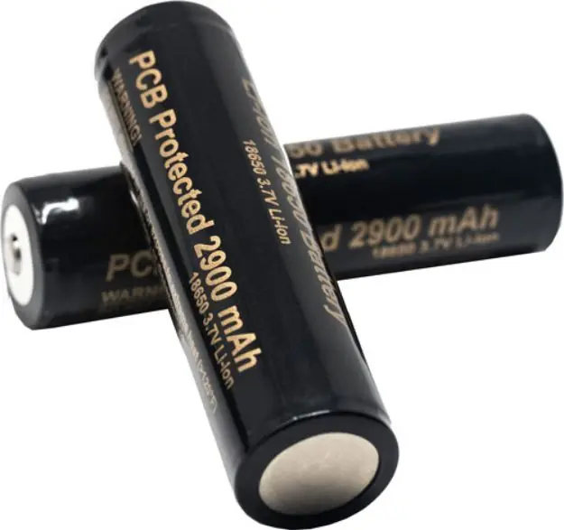 Predator Tac 18650 2900Ah Battery 2 Per Pkg