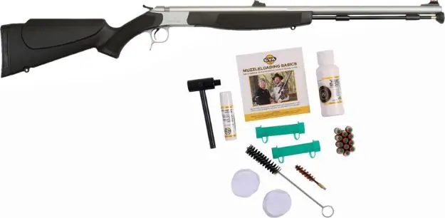 Cva Optima V2 209M 50 Cal 26" W/Sight Ss/Blk Syn Access Pk<