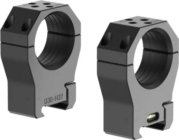Audere Scope Rings Psr 30Mm Gen Iii W/Level High Black