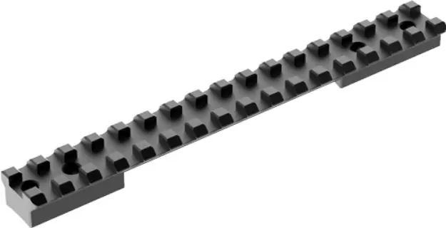 Audere Nato Rail Remington 700 Long Action Steel 0 Moa Black!