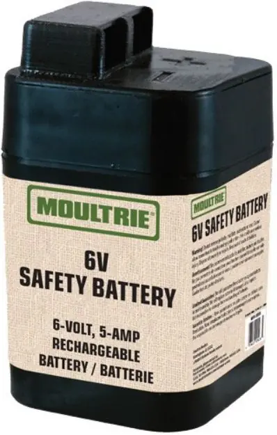 Moultrie Battery Rechargeable 6-Volt 5-Amp Safety Sealed