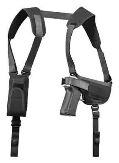 Michaels Pro-Pak Hztl-Shoulder Holster #5 Rh/Lh Nylon Black<