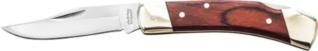 Uncle Henry Knife Smokey 2.8" Blade W/ Leather Sheath