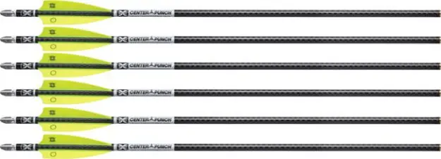 Tenpoint Xbow Arrow 20" Evo-X Center Punch Alpha Nock Hp 6Pk