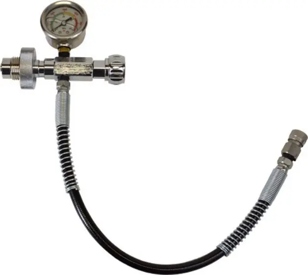 Hatsan Tactair Pcp Din Fill Kit Din Con Oil Filled Guage!