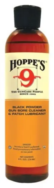 Hoppes #9 Blackpowder Bore Cleaner Lubricant 8Oz Bottle