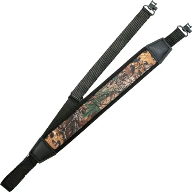 Grovtec Flex Sling Elastic Polymer W/Swivels Realtree Xra