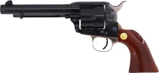 Cimarron Pistoleer 357/38Sp Fs 5.5" Blued/N.Backstrap Wal
