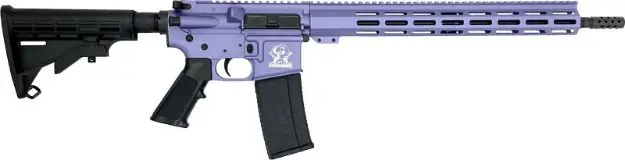 Glfa Ar15 Rifle 223 Wylde 16" Nit Bbl Wild Orchid