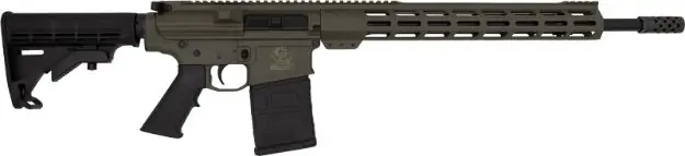 Glfa Ar10 Rifle 308 Win 18" Nitride Bbl 10-Shot Od Green