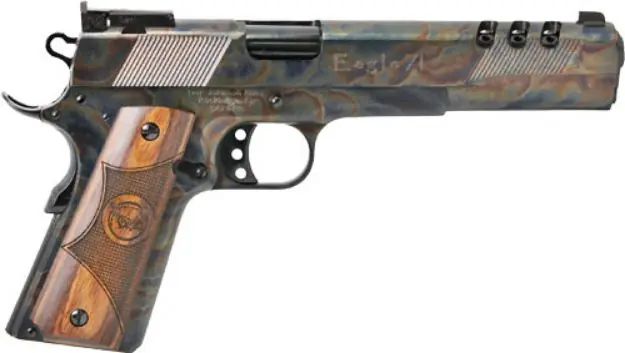 Iver Johnson Eagle Xl Ported 45Acp 6" 8Rd Case Colored