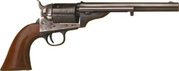 Cimarron 1872 Open Top Army 44Sp 7.5" Fs Cc/Blued Walnut