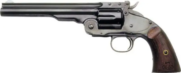 Cimarron No.3 Schofield 44-40 7" Fs Blued Walnut