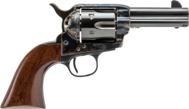 Cimarron New Sheriff 44/40Win Fs 3.5" Cc/Blued Walnut