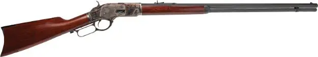 Cimarron 1873 Long Range 44-40 30"Oct. Cc/Blued Walnut
