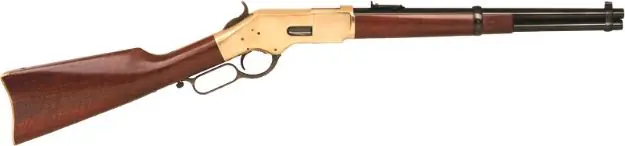 Cimarron 1866 Yellowboy 45Lc 16" Brass/Blued Walnut