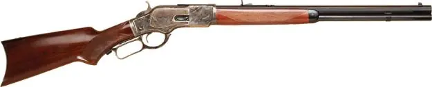 Cimarron 1873 Deluxe 32-20 20" Oct. Cc/Blued Pistol Grip