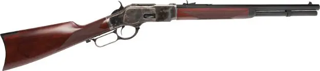 Cimarron 1873 Saddle Rifle 44/40 Win 18" Cc/Blued Walnut