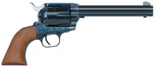 Eaa Bounty Hunter 45Lc 7.5" Fs Case Colored/Blued Wood