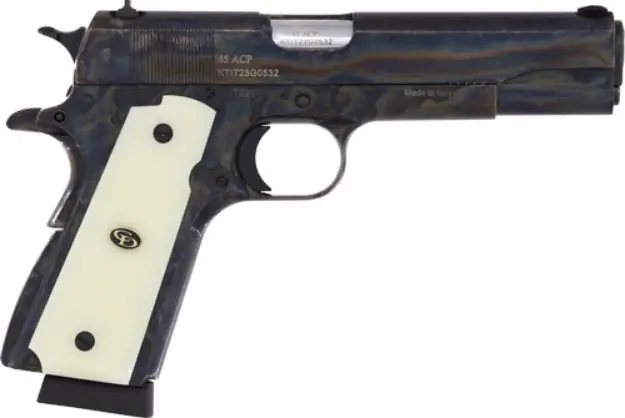 Charles Daly 1911 Field 45Acp 5" Fs Case Colored/Ivory Grip<