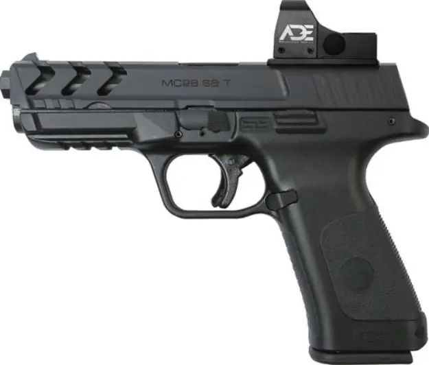 Girsan Mc28sa 9Mm Adj. Sgt W/Optic 17-Shot Black Poly<