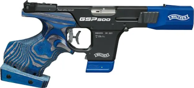 Walther Gsp500 32 Expert Right Size L 32S&W 4.85" As