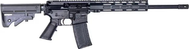 Ati Mil-Sport Ar-15 223 Wylde 1:8 16" 10" M-Lok 30Rd Black<
