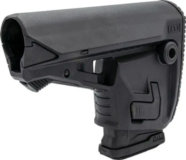 F.A.B. Defense Buttstock Ar-15 /M4 Od Green Adj Cheek Piece