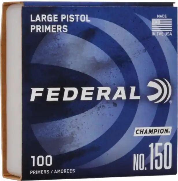 Federal Primers Large Pistol 5000 Pack Case