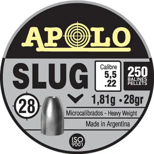 Hatsan Apolo 22 Slug 28 Grain 250 Pack