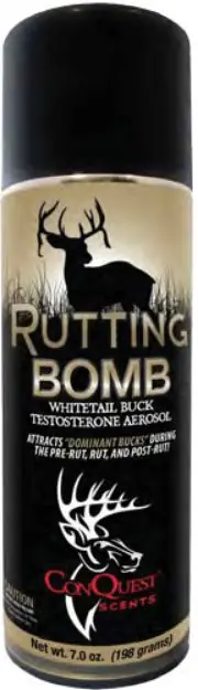 Conquest Scents Deer Lure Rutting Buck Bomb Aerosol 7Oz