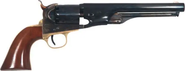 Cimarron 1861 Navy Civillian 36 Caliber 7.5" Walnut