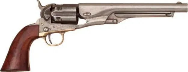 Cimarron 1860 Mc Colloch 8" Fluted 44Cal Original Finish
