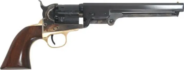 Cimarron 1851 Navy Oval Tg 36 Caliber 7.5" Fs Walnut