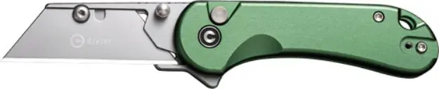 Civivi Utility Knife Elementum 2.26" Green W/3 Extra Blades